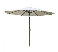 QYYZTQY Parasol,2.7M Tilt Mechanism, Fabric Canopy Standard Foldable with Crank Handle for Balcony Terrace Garden Outdoor Umbrella Sun Shade Shelter