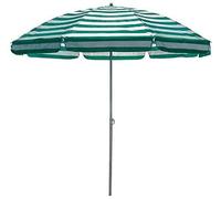 QYYZTQY Parasol 2M/2.2M/2.5M Stripe Beach Umbrella,Garden Umbrella Outdoor Sun Shade with 8 Ribs For Beach/Pool/Patio