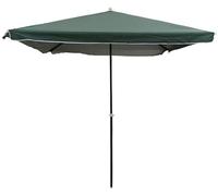 QYYZTQY Parasol Rectangular, Adjustable Garden, Sun Protection, Rain Protection, Black Gold Steel Umbrella Pole, Suitable For Outdoor, Balcony, Backyard