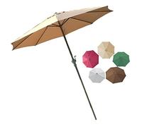 QYYZTQY Parasol,Sun Shade with 8 Sturdy Ribs Rain Windproof Sun Protection, for Garden Patio Yard Beach Pool Parasol, Outdoor Table Umbrella