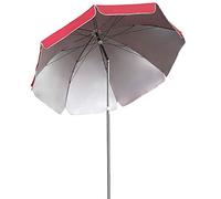 QYYZTQY Parasol Umbrella Tiltable Sunshade, Sun and Protection, for Outdoor Spaces Such As Terrace Beach Garden Market, Round 280cm (C 2.4m)