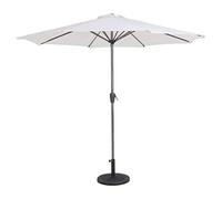 QYYZTQY Parasols 9-Feet Patio Outdoor Garden Table Umbrella with Crank, Portable Sun Shelter for Market Deck Porch Backyard Pool Side (Off A)