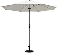 QYYZTQY Parasols 9Ft/270Cm Patio Market Table Umbrella with Push Button Tilt and Crank, Perfect for Outdoor, Garden, Yard, Beach, Camping, Swimming Pool (A Coffee Color)