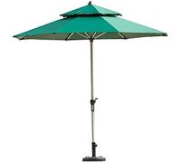 QYYZTQY Parasols Outdoor Market with Base, Large Portable Offset Patio Umbrella for Poolside, Deck, Garden, Backyard, Pool