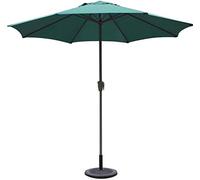 QYYZTQY Parasols Patio 9Ft UPF 50+ Premium Outdoor Table Market Umbrella with Crank For Garden, Deck, Backyard and Pool Without Base