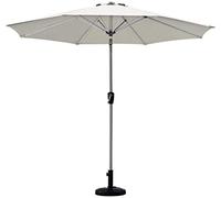 QYYZTQY Patio Offset Market Umbrella Outdoor Garden Parasol 939;/2.7M Parasol Patio Table Umbrella Outdoor Garden with 8 Sturdy Ribs for Garden, Deck, Backyard and Pool (Size:COF