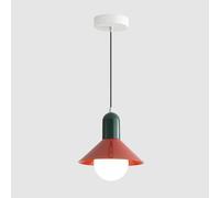 QYYZTQY Pendant Light Iron Kitchen Island Hanging Lamp Single Drop Ceiling Lighting Fixture Nordic Suspension Lights for Dining Room Bedroom Hallway Chandelier