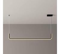 QYYZTQY Pendent Lamp Dimmable Suspended Fixture Home Kitchen Island Minimalist Dining Table Office Ceiling Hanging Light, Chandelier