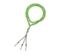 QYYZTQY Personality Necklace, Muslim Prayer Beads, Resin Rosary Islamic Worship Ceremony Religious Eid Ramadan Present Pray Accessorie Jewelry for Girls