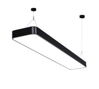 QYYZTQY Pool Rectangular Pendant Light Minimalist LED Chandelier Living Ceiling Lamp, Adjustable Billiard Table, Bedroom Dining Room Office Gym(3 Color Light,120CM-60W)