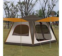 QYYZTQY Pop Up Family Tent 5-8 Person Instant Backpacking Waterproof Windproof UV Protection for Outdoor Beach Traveling Hiking Camping Hunting Fishing