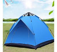 QYYZTQY Pop up Man Professional Waterproof Windproof & Pest Proof, Beach Garden Camping Tents Indoor Family Tent,Blue Tent