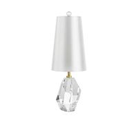 QYYZTQY Postmodern Luxury Crystal Desk Lamp High-End Creative Living Room Office Desk Light Bedroom Bedside Read Table Lamp Villa Clubhouse B&B Hotel Room Decoration Lighting Fixture