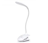 QYYZTQY Reading Lamp Desk Lamp Home Office Desk Light LED Rechargeable Desk Lamp Folding Clip Lamp Reading Eye Protection Table Lamp 360° Adjustable Hose for Desk, Bedside Reading Light Desk Lamps