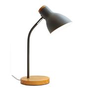 QYYZTQY Reading Lamp Desk Lamp Home Office Desk Light Multi-Angle Adjustable Desk Lamp Wooden Iron LED Nordic Style Eye Protection Reading Table Lamp Living Room Bedroom Decor Reading Light Desk Lamps