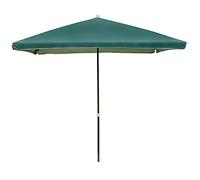 QYYZTQY Rectangle Umbrella,250cm Waterproof Polyester Fabric Outdoor Umbrella Height Adjustable,Garden Parasol for Garden and Patio (Green B)