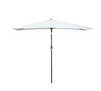 QYYZTQY Rectangular Outdoor Patio Umbrella,Garden Parasol Umbrella with Crank,UV Protection Waterproof,Market for Deck Backyard Lawn (One Color Khaki)