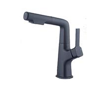 QYYZTQY Retro, Brass Vanity Basin Faucet, 3-Hole Sink Hot and Cold Water, Two Handle Bathroom Mixer Tap, Black