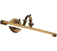 QYYZTQY Retro LED Vanity Light, Wall Light Fixture, Bathroom Mirror Cabinet Lamp, Frame Lighting Wall Lamp 4000K Natural White (Size : 58cm) (Size : 45cm)