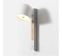 QYYZTQY Rustic Minimalist Light, Rotatable LED Bedside Reading Lamp, Adjustable Wall with Switch, Indoor Decorative Lighting Fixtures for Bedroom Bathroom Living Room Hallway