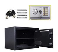 QYYZTQY Safe Box Digital Larsecurity Safety Steel Case Cash Value Home Safe/Black/16L