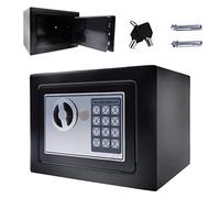 QYYZTQY Safe Box Digital Larsecurity Safety Steel Case Cash Value Home Safe/Black/4.6L