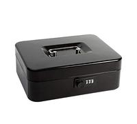 QYYZTQY Safe Box Fireproof Waterproof Safe Safes Small Desktop Safe Portable Metal Storage Box Cabinet 2-Layered Detachable Password Lock Cash Box Small Iron Box Safe Deposit Box Safe Cabinet for Home