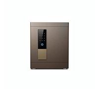 QYYZTQY Safe Box, Home Fingerprint Password Safe, Anti-Theft Safe, Bedside Table Safe Touch Screen for Hotel, Home, Office