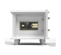 QYYZTQY Safe Box, Smart Fingerprint Password Safes, Anti-Theft Hidden Safe, Double Alarm Safes For Home Office Hotel Business Jewelry Cash Use