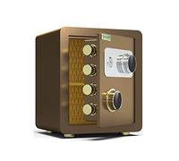 QYYZTQY Safe Box Strongbox Safes Mechanical Password Safe, Household Small Bedside Safe Deposit Box Office All Steel Insurance Cabinet for Cash
