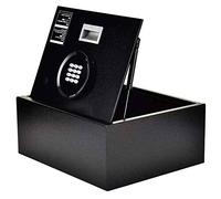 QYYZTQY Safe Box Top Opening Drawer Security Safe, Home Hidden Steel with Keypad and 2 Manual Override Keys, Protect Your Money, Jewelry and Passports