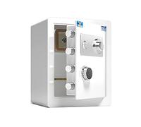 QYYZTQY Safe Fireproof and Anti-Theft Safe Box,Steel Password Key Lock Cash Drawer with Inner Cabinet,Small Home 45cm High,for Office Business Hotel