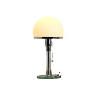 QYYZTQY Scandinavian Bedroom Bedside Desk Lamp Personalized Creative Glass Desk Light Exhibition Stand Showcase Coffee Shop Model House Lighting Fixture B&B Front Desk Decoration Table Lamp