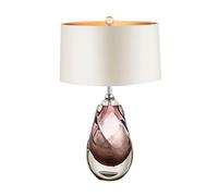 QYYZTQY Scandinavian Light Luxury Glazed Fabric Desk Lamp High-End Designer Study Room Bedroom Bedside Desk Light Living Room Dressing Table Counter Table Lamp Window Showroom Mall Lighting Fixture