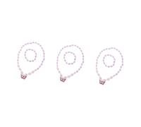 QYYZTQY Sets Children's Set Necklaces Ages Kids Colorful Necklace Costume Jewelry for Girls 4A6 Pendant Plastic Little Girl Toddler Jewellery