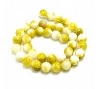 QYYZTQY Shower Curtain Charm Natural Pink Green Yellow and Other Colorsr Jades Smooth Round Beads 4/6/8/10/12mm for Jewelry Making Necklac