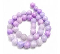 QYYZTQY Shower Curtain Charm Natural Pink Green Yellow and Other Colorsr Jades Smooth Round Beads 4/6/8/10/12mm for Jewelry Making Necklac