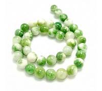 QYYZTQY Shower Curtain Charm Natural Pink Green Yellow and Other Colorsr Jades Smooth Round Beads 4/6/8/10/12mm for Jewelry Making Necklac