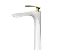 QYYZTQY Shower Head Bathroom Basin Faucets Sink Mixer Hot Cold Single Handle Deck Mounted Lavatory Crane Water Tap Rose