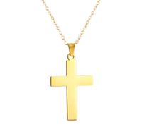 QYYZTQY Silver Minimalist with On It A Choker Crucifix Pendant Men, Jesus Cross Necklace For Christmas Thanksgiving Gifts