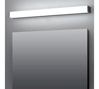 QYYZTQY Silvery-Warm Light Bathroom Mirror Wall Lamp - Versatile and Aluminium