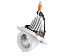 QYYZTQY Spotlight I LED Downlights I Recessed Ceiling Lamp I Extra Flat I No Tranformer/Driver Required Bathroom Spotlight I Downlights Ultrathin Round Recessed Ceiling Light Outdoor Lights (Color :