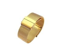 QYYZTQY Stainless Steel Watch Band - Black, Gold, Silver & Rose Gold