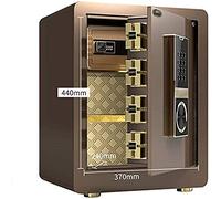 QYYZTQY Steel Home Security Safe- Lock Box for Money Mechanical Safe Box Document Safe with Lock Office Smart Safe Deposit Box