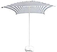 QYYZTQY Sun Parasol Garden Parasols Square Patio Table Umbrella, Perfect for Outdoor Yard, Beach Commercial Event Market, Swimming Pool Side (Black and White Stripes A)