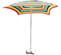 QYYZTQY Sun Parasol Garden Parasols Square Patio Table Umbrella, Perfect for Outdoor Yard, Beach Commercial Event Market, Swimming Pool Side (Green A)