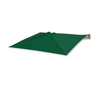 QYYZTQY Sun Parasol Umbrella Garden Wall Mounted Cantilever,Aluminium 7ft / 210cm,Folding,Telescopic,Outdoor Recreation for Courtyard/Garden/Terr (Green)