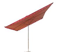 QYYZTQY Sunshade Outdoor Folding Oblique Parasol, Large Square Sun For Shop Commercial Patio Market Pool, Inclined Umbrella, Red, Blue, Green, X 1.5m