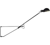 QYYZTQY Swing Arm Metal Wall Lamp, Industrial Adjustable Bedside Wall Light, E26 Iron Long Wall, Vintage LED Wall Mounted Lighting for Hallway Living Room Restaurant, Black (Color : Black)