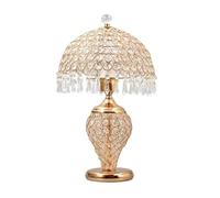 QYYZTQY Table Lamp Bedside Lamp Nightstand Lamp Crystal Table Lamp Light Luxury Bedside Lamp Decorative Room Table Lamps Suitable for Bedroom Living Room Office Room Table Lamps Table Light for Living